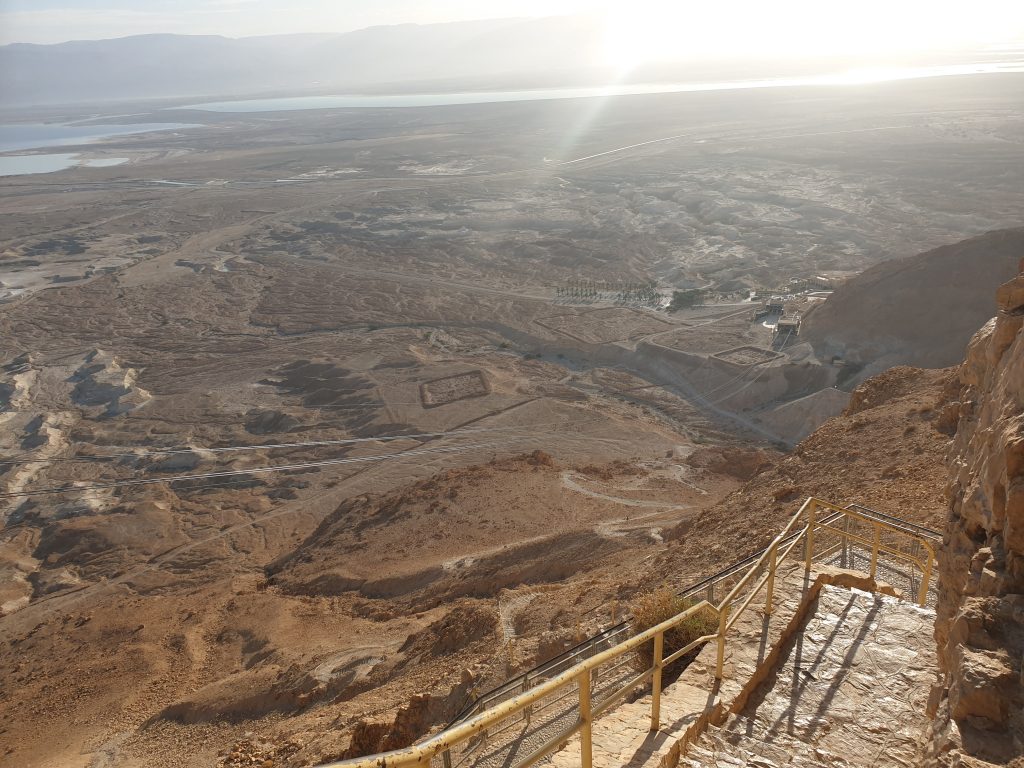 Schlangenpfad nach Masada